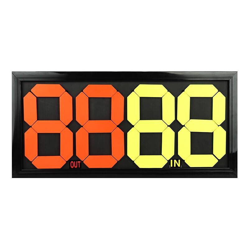 Four replacement cards large [double -sided display]