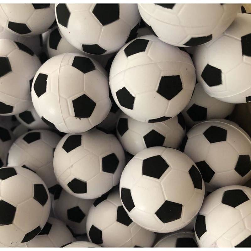 4CM mini small basketball football cake decorative children's toys elastic basketball solid sponge ball