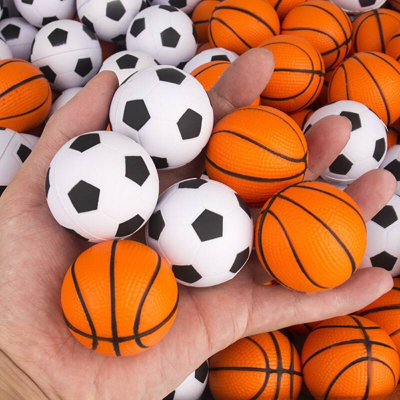 4 cm football basketball mixed 10