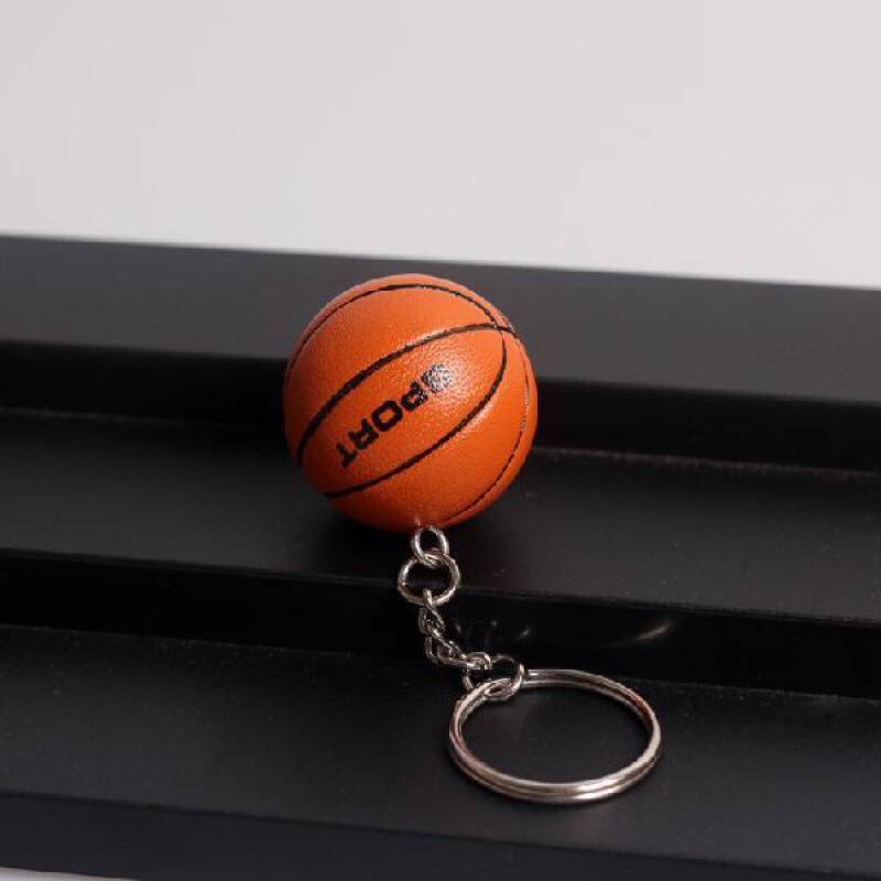 Rugby pendant set basketball football keychain volleyball small pendant small jewelry company activity gift