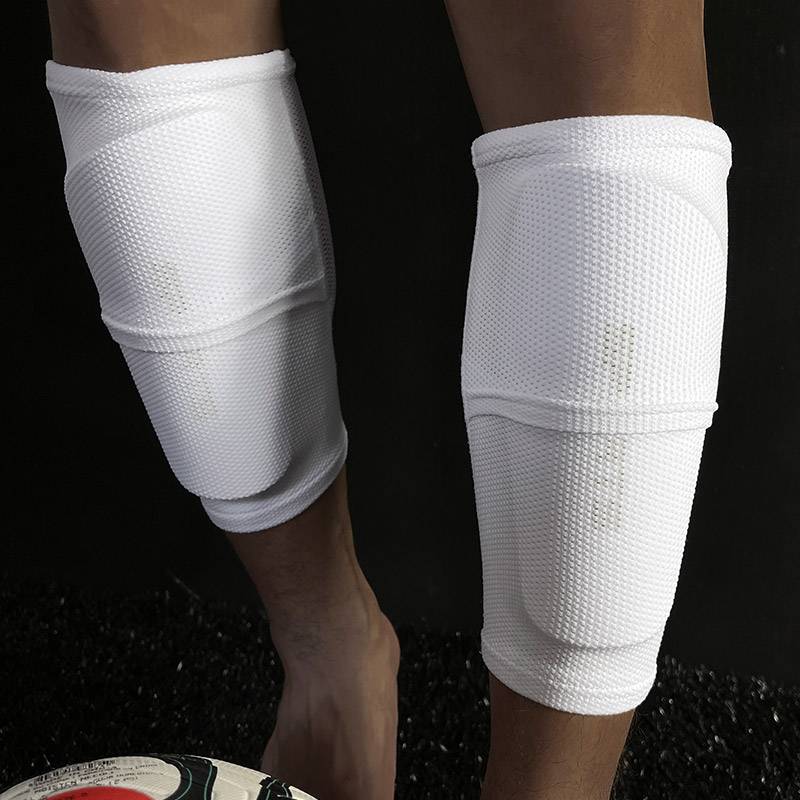 Upgraded leg protection plate socks, football socks, calf double -layer air -breathable protective cover children's professional football competition protective gear