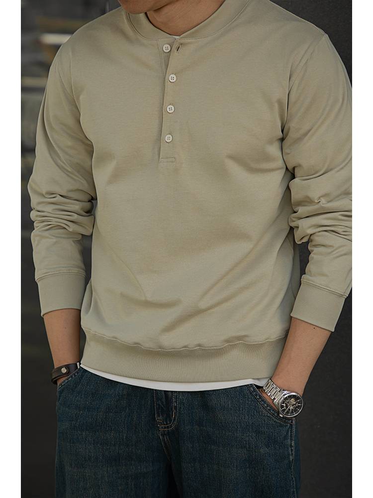 Blade American retro heavy pure cotton baseball leading Handei shirt T -shirt Ameika tough guy breeze bottom shirt male spring