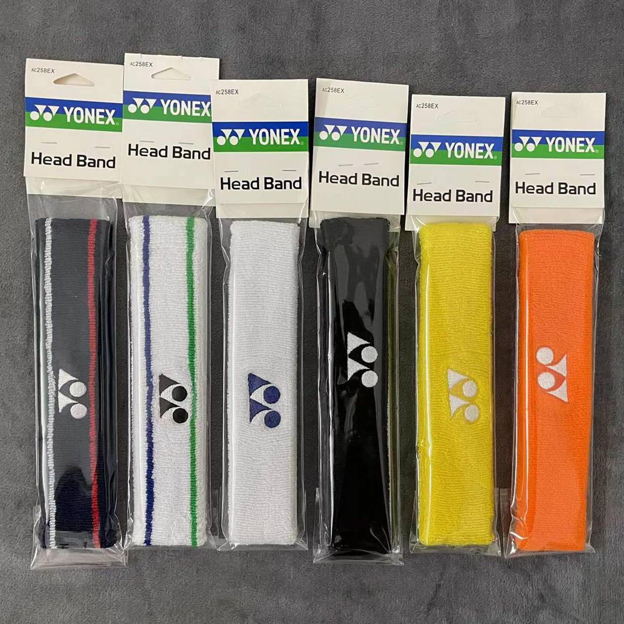 Yenix badminton head with a headscarf YY men's sports basketball running sweat -sucking towels to stop sweating belt