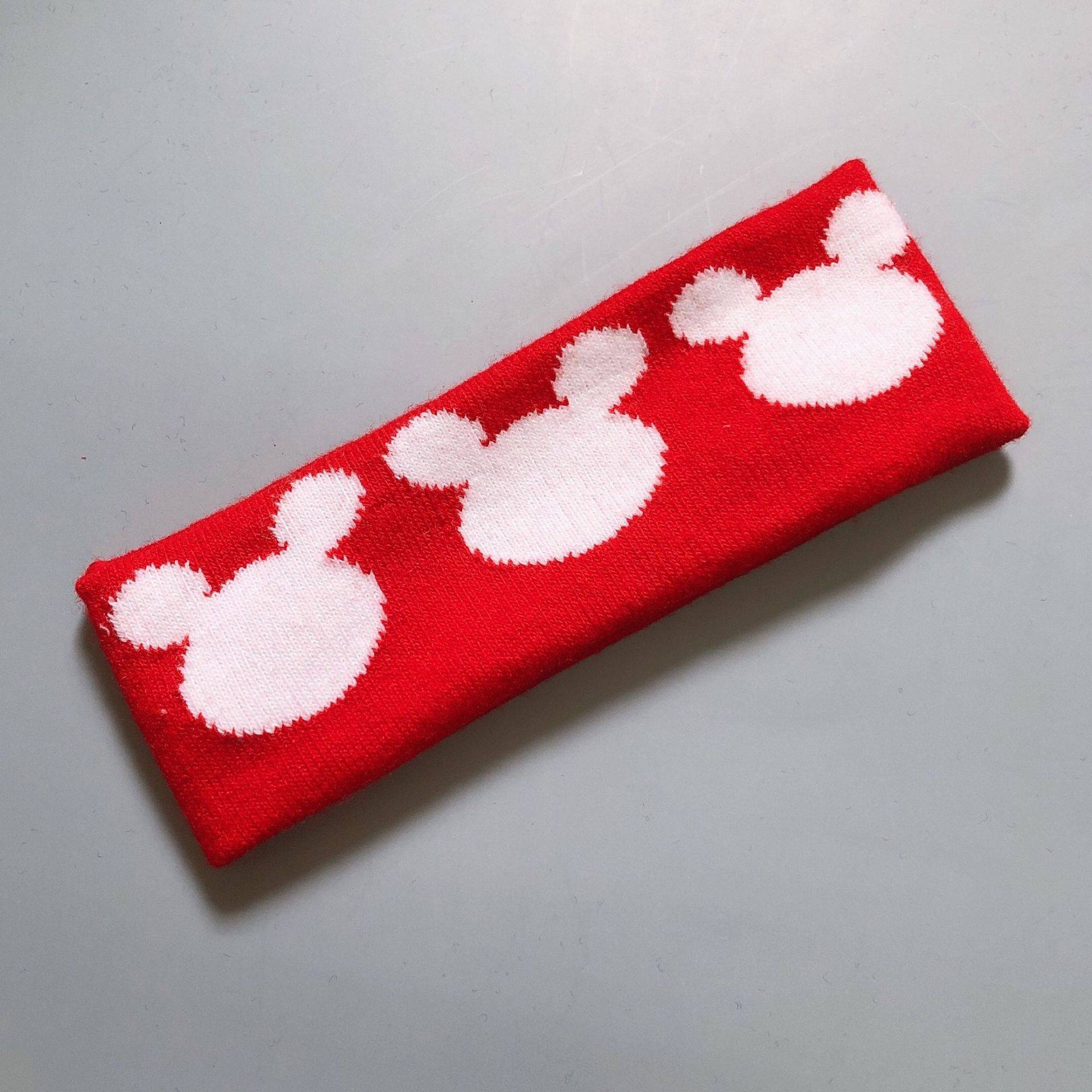 Red bottom Mickey Mouse