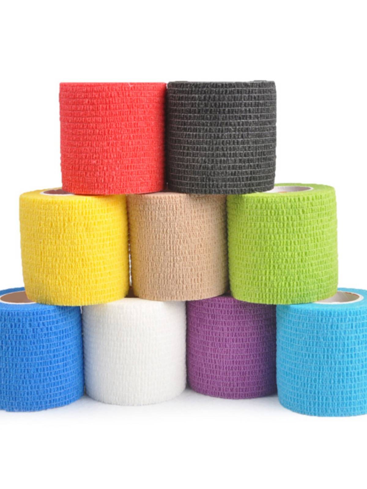 Elastic self -sticking pet bandage finger bandage elastic sticker stuck sports tape protective fist nursing knee knee, elbow, ankle foot basketball