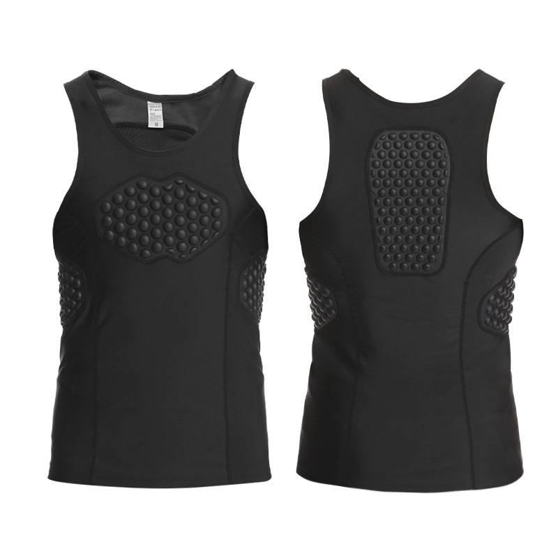Sports-to-crash basketball protection suit, gym-dry suit, chest training kit, football suit