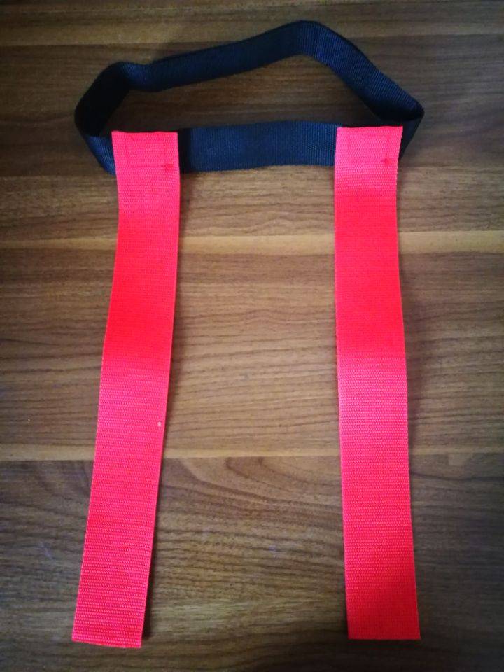 Waist flag rugby parts belt magic buckle flag logo disc free combination