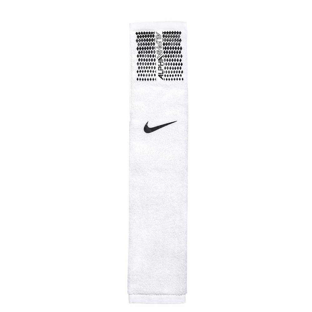 White Alpha towel