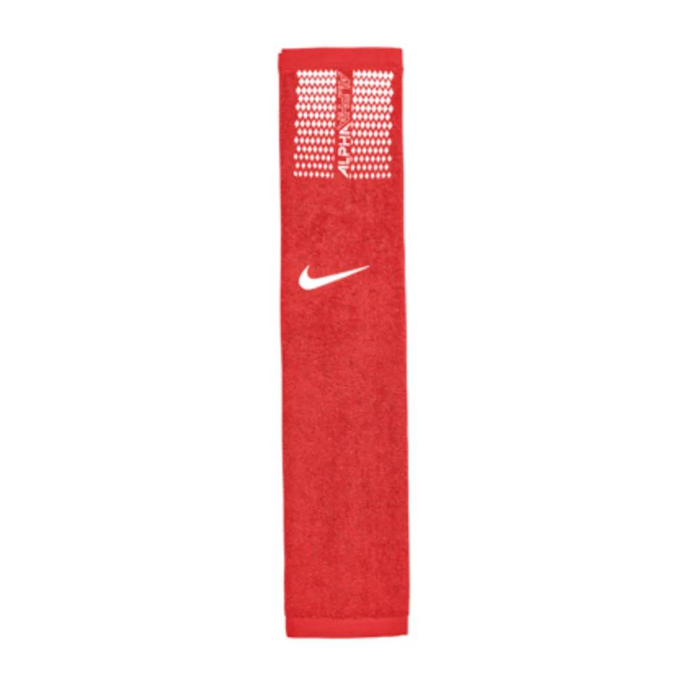 Red alpha towel
