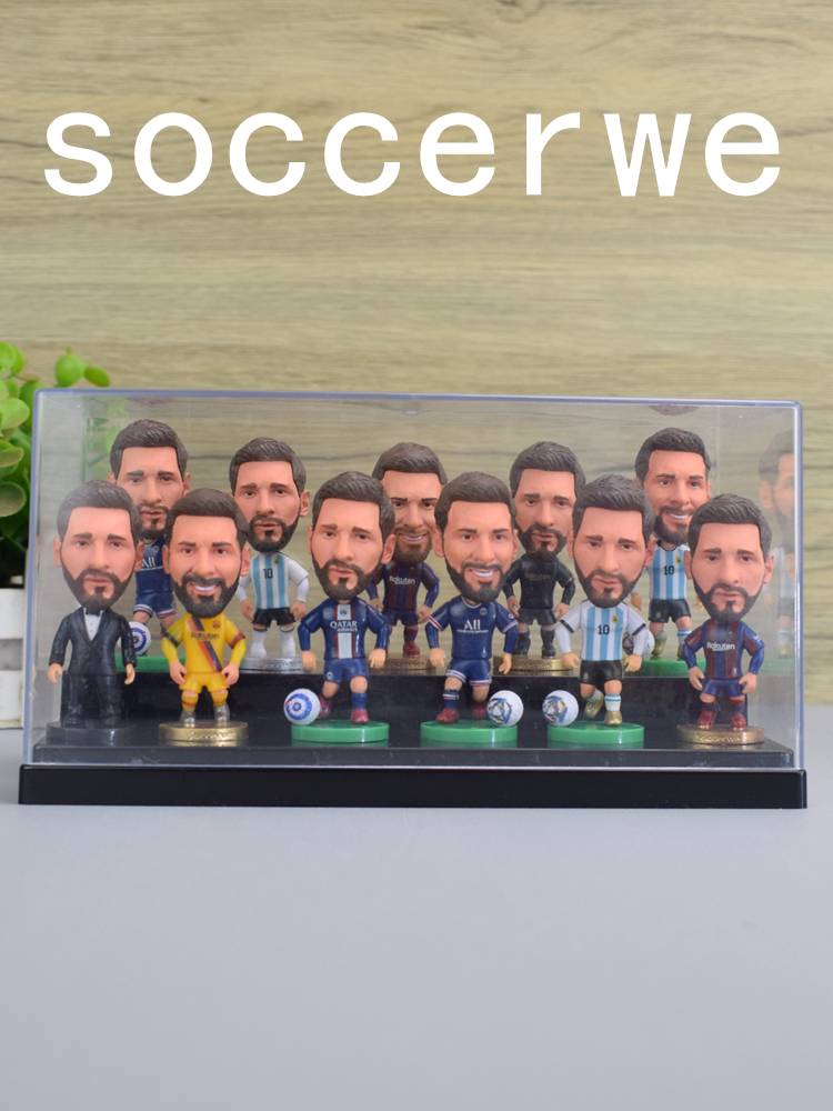 Messi C Rimbap Football Doll Model Model Birthday Gift Real Madrid Barcelona Manchester United Paris