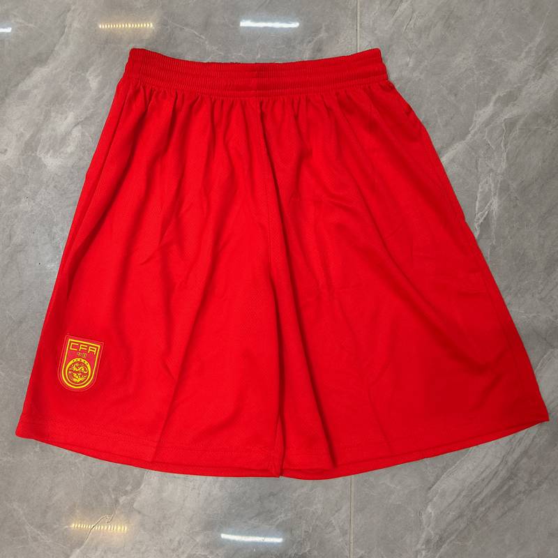 Soccer uniforms for men and women in their summer sports and leisure shorts