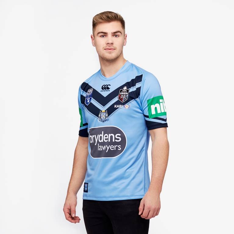 Summer new men's NSW Australian kangaroos personalized digital printing thickened fast dry polyester rugby jersey