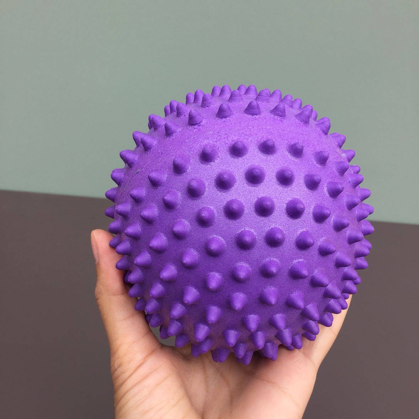 Purple bumpy small ball