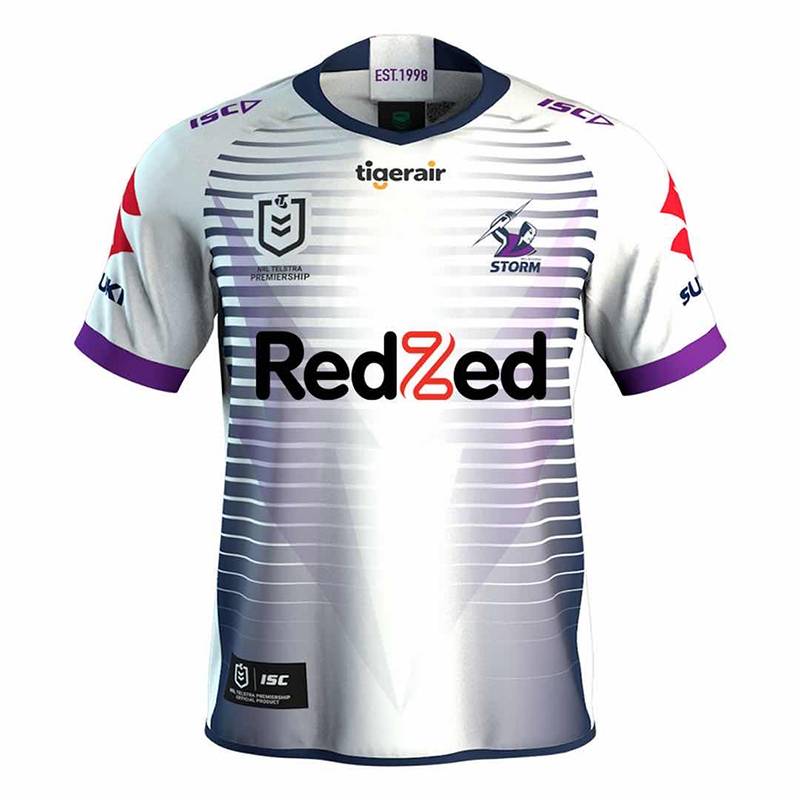 21 Melbourne Storm Team Mainly Nine -person Memorial Edition Short -sleeved Rugby Cloth Male Rugby Jersey