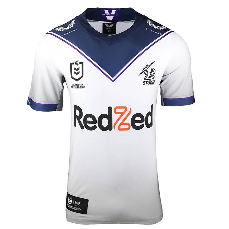 21 Melbourne Storm Team Mainly Nine -person Memorial Edition Short -sleeved Rugby Cloth Male Rugby Jersey