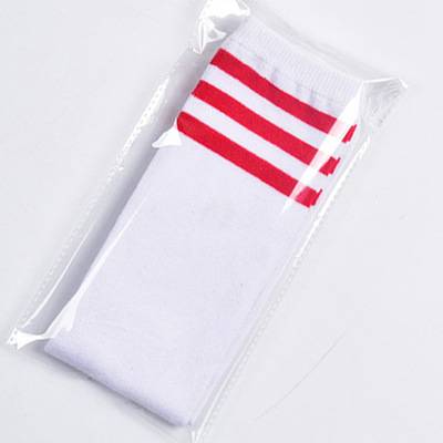 Children's basketball socks red