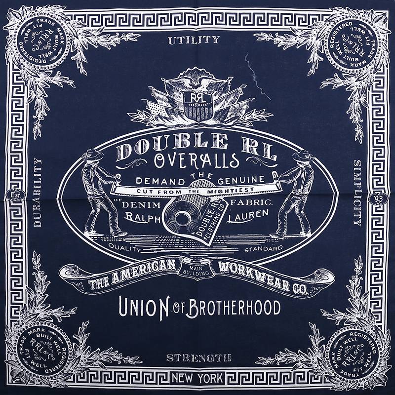 Navy Blue DOUE Head Scarf