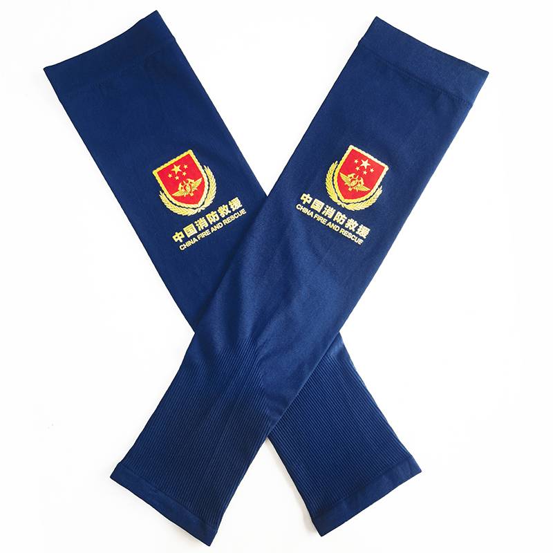 Outdoor training fire ice sleeve ice silk sunscreen sleeve sleeve flame blue rescue sleeve anti -ultraviolet -can customize logo