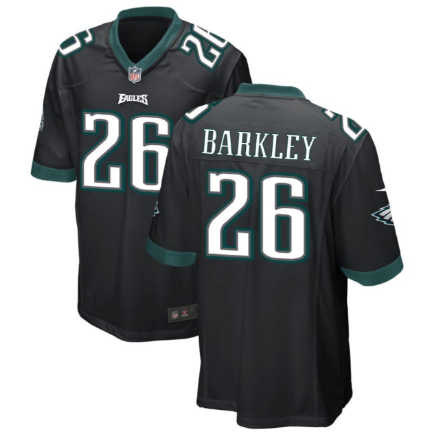 NFL Philadelphia PHILADELPHIA EAGLES Rugby Unit 26 Saquon Barkley jersey