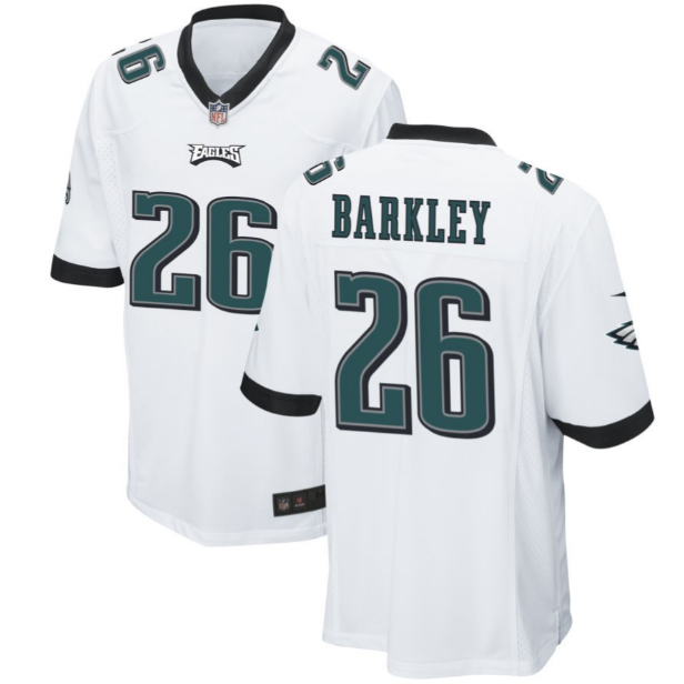 NFL Philadelphia PHILADELPHIA EAGLES Rugby Unit 26 Saquon Barkley jersey