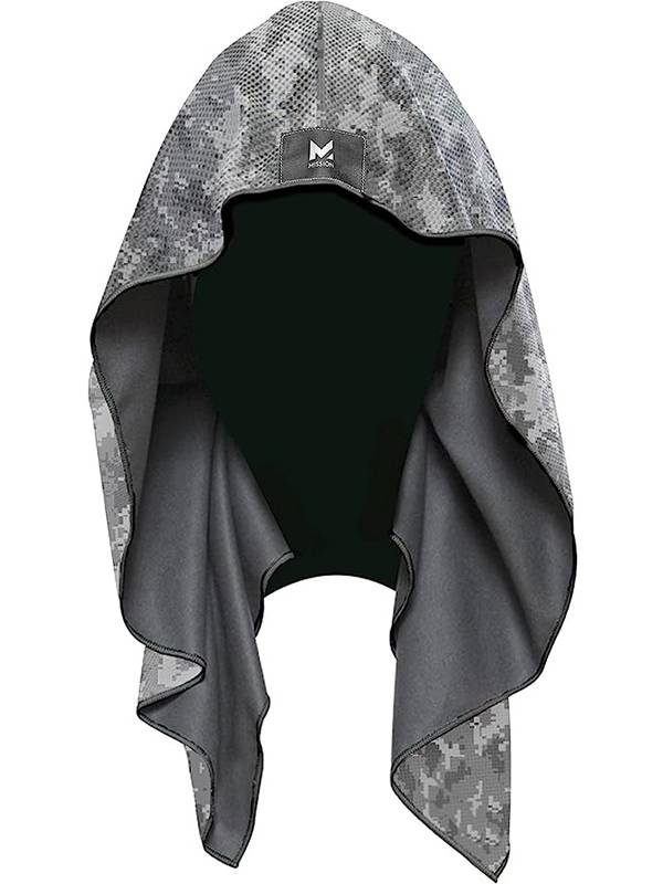 Quickly excite cold and beautiful single fit sunscreen, cooling sensation, cooling, sweat, fast drying, outdoor sports hooded hooded headscarf