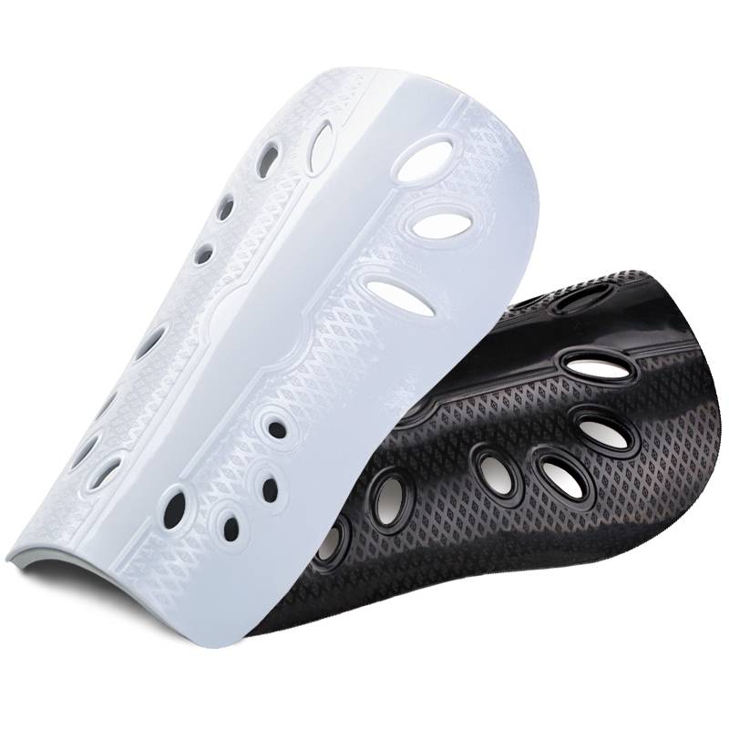 Boys' leg guard board football protective adult competition training special protective child protection children's calf plug board hollow and breathable