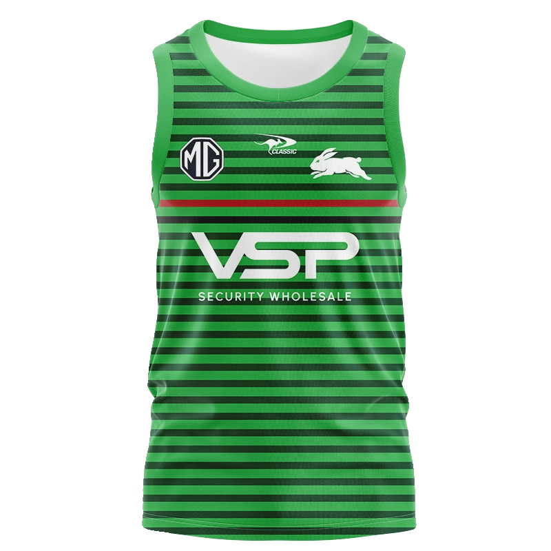 2024NRL Australian Sydney Rabbit vest short sleeves on rugby clothes Rabbits Rugby