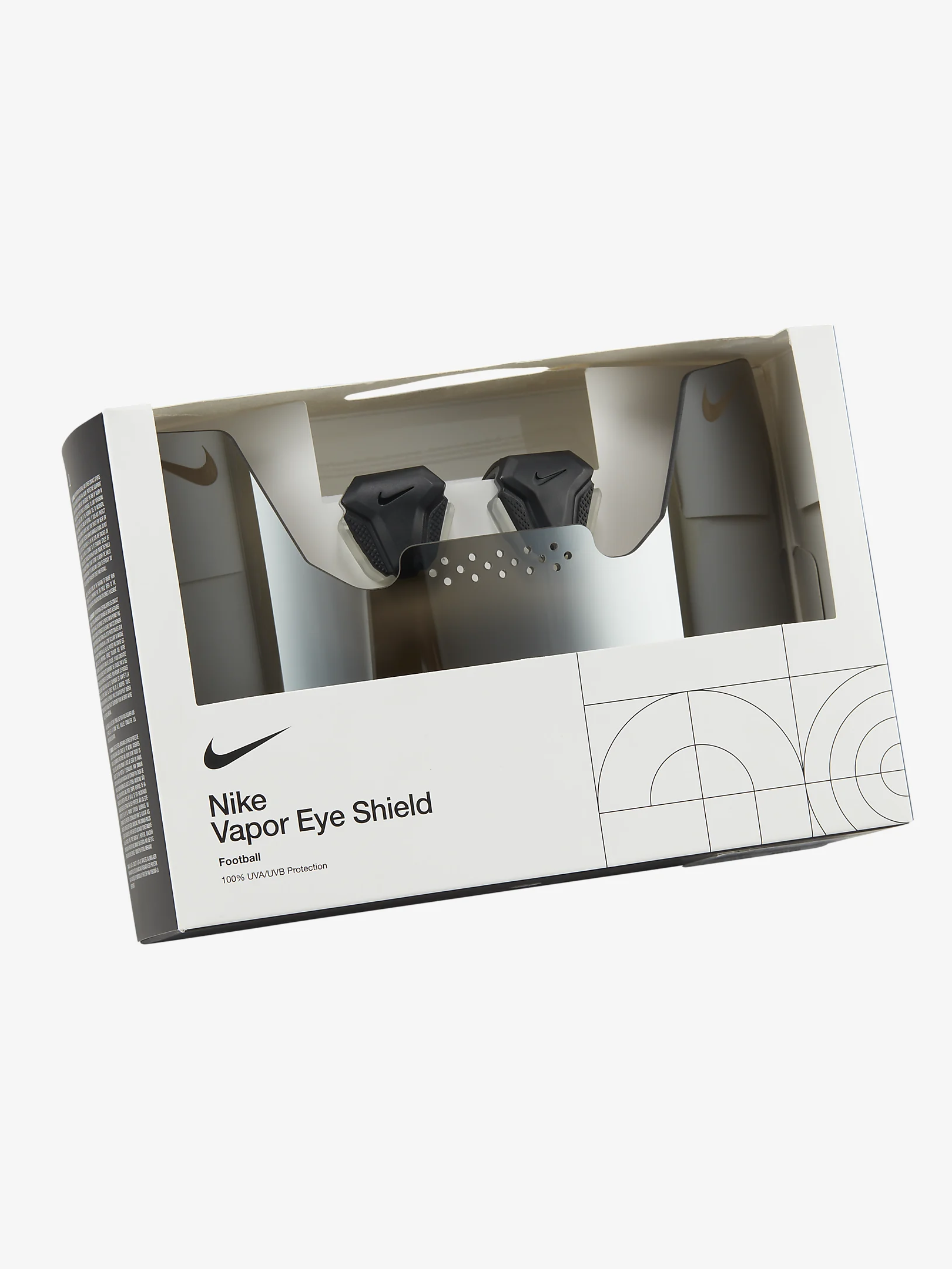 Rugby helmet goggles Nike Eye Shield 2.0 transparent American rugby helmet mirror