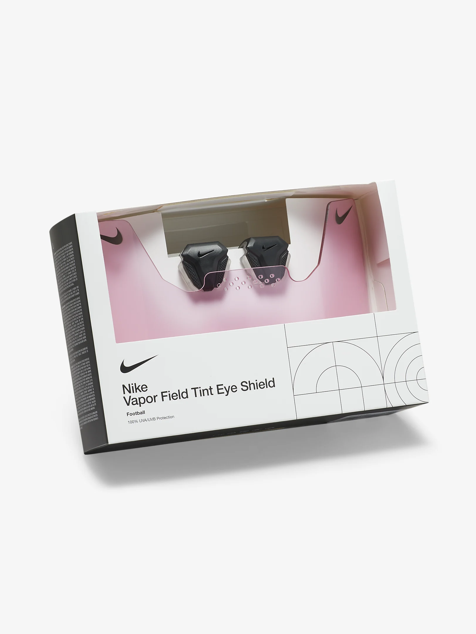 Rugby helmet goggles Nike Eye Shield 2.0 transparent American rugby helmet mirror