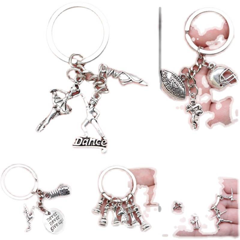 Creative Personality DIY Rugby Boxing I love dancing gymnasts international chess chess cable
