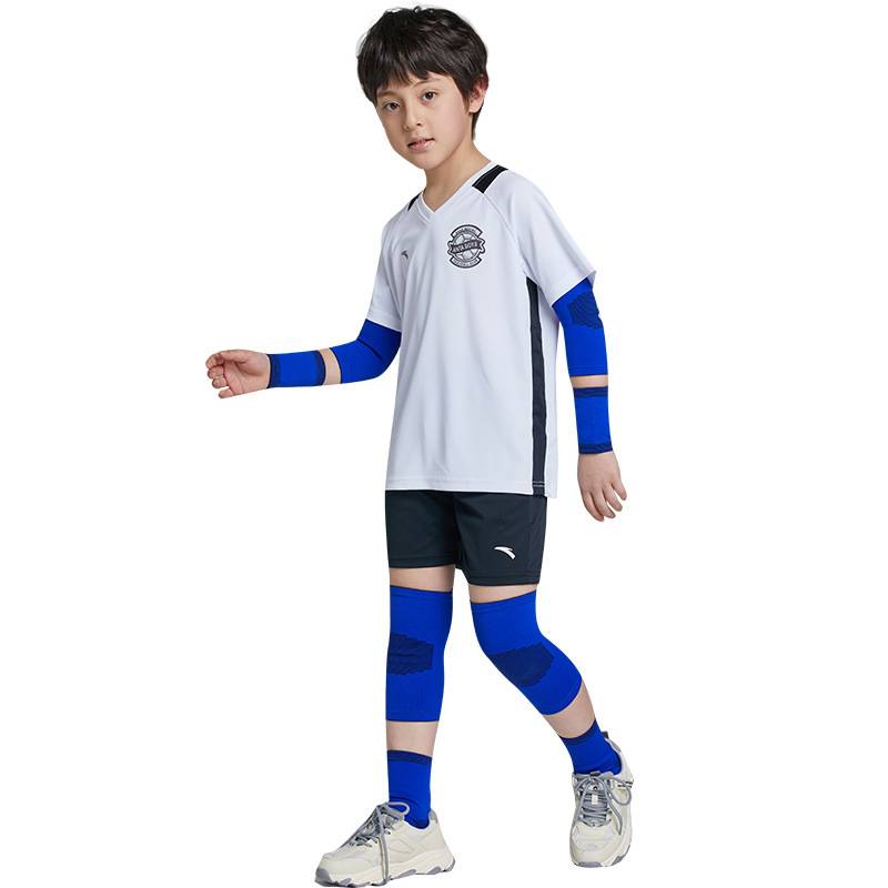 Children's knee elbow -protective protective protective gear set thin wrist protection ankle, football basketball running equipment men and women