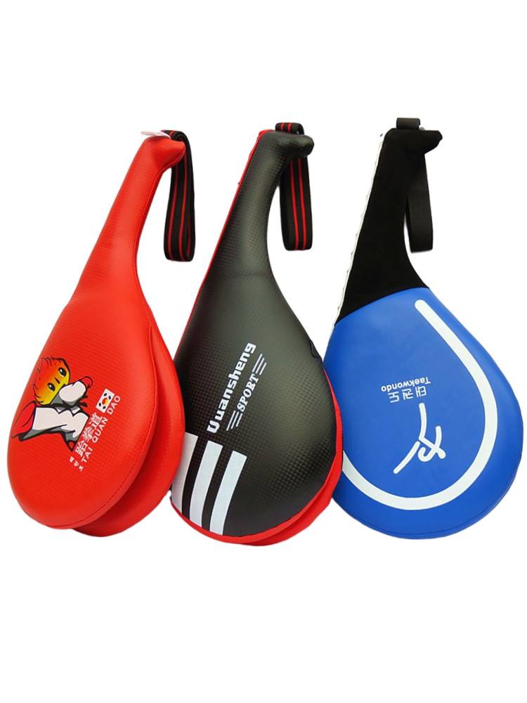 Taekwondo footboard kick-off target child training device for double-leaf-foot target target for chicken legs