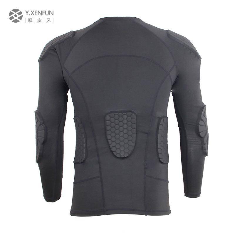 Collapse-free football. Shoulder-protective
