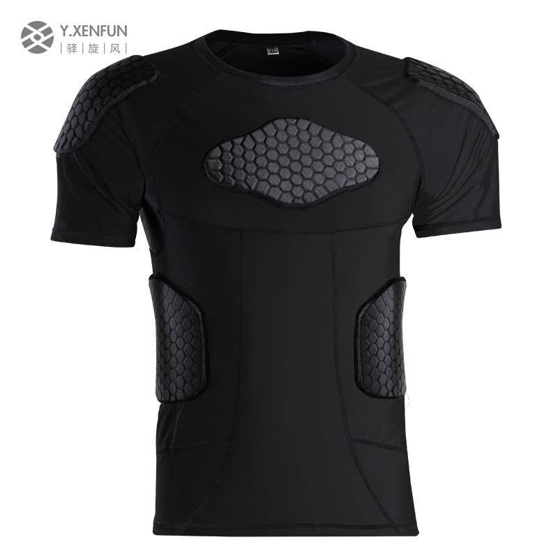 Collapse-free football. Shoulder-protective