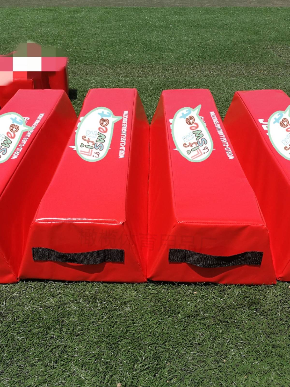 Rugby training equipment trapezoidal cushion pillar bag Dummy mats pace training equipment collision bag