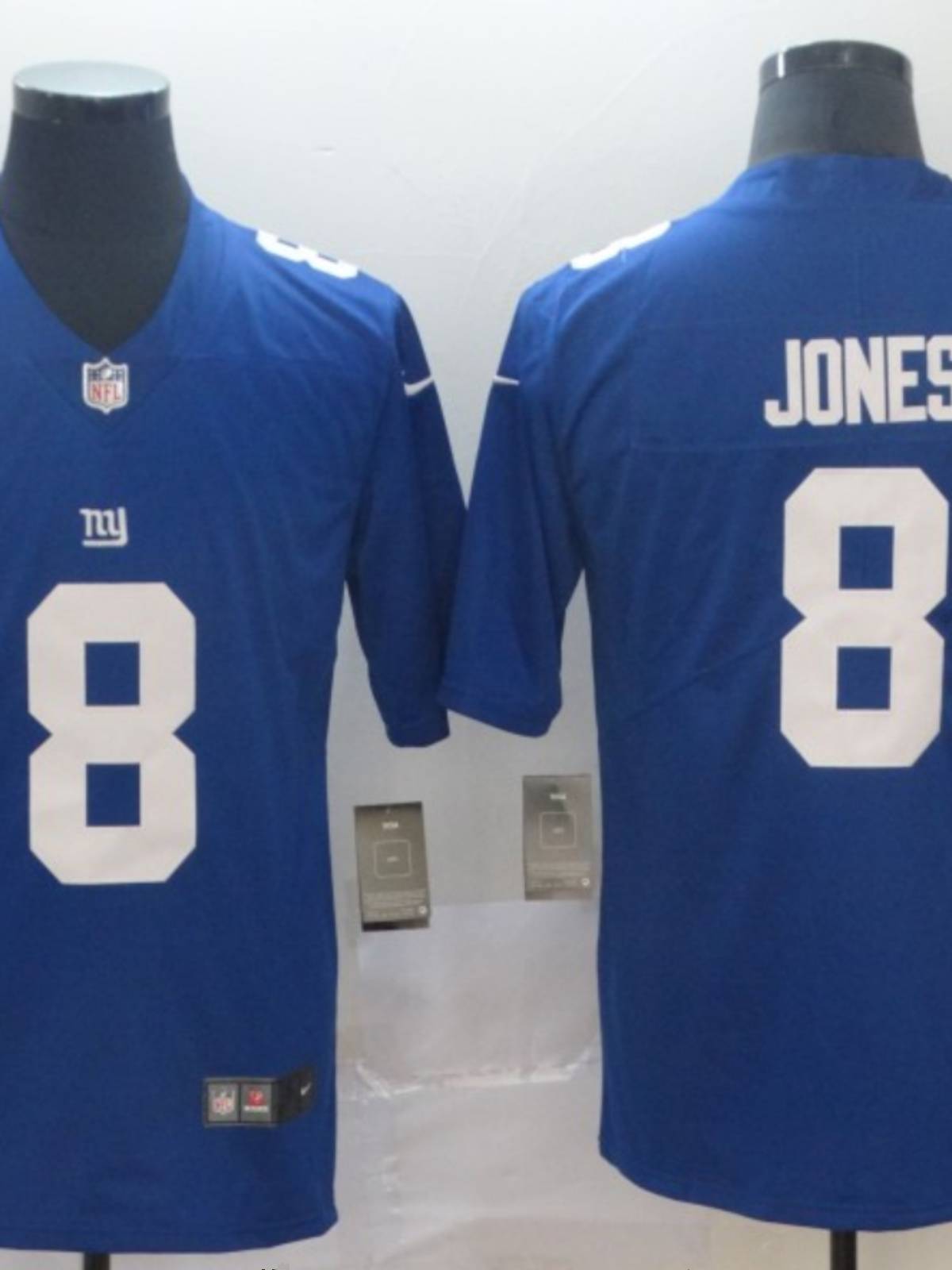 NFL jersey New York Giants 12#26#8 Jones embroidered T -shirt rugby uniform