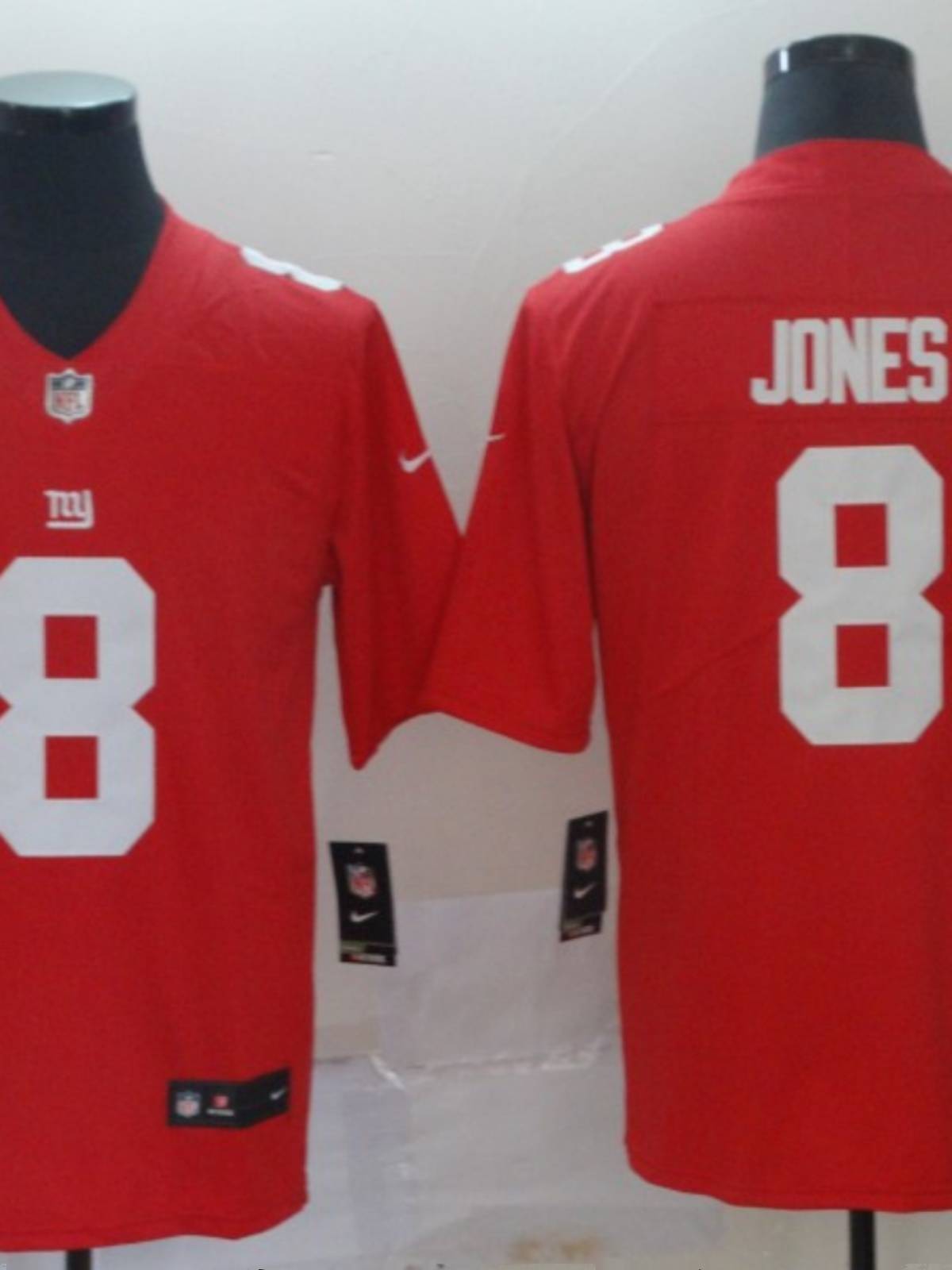 NFL jersey New York Giants 12#26#8 Jones embroidered T -shirt rugby uniform