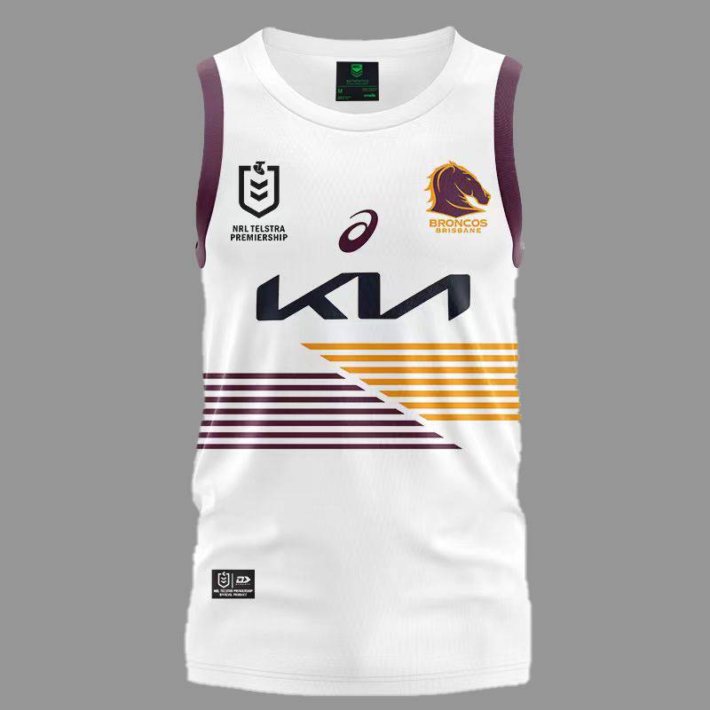 2024 Mars Rabbit Mustang Vest Rugby Dress Leisure Sports Jersey VEST Rugby Jeser