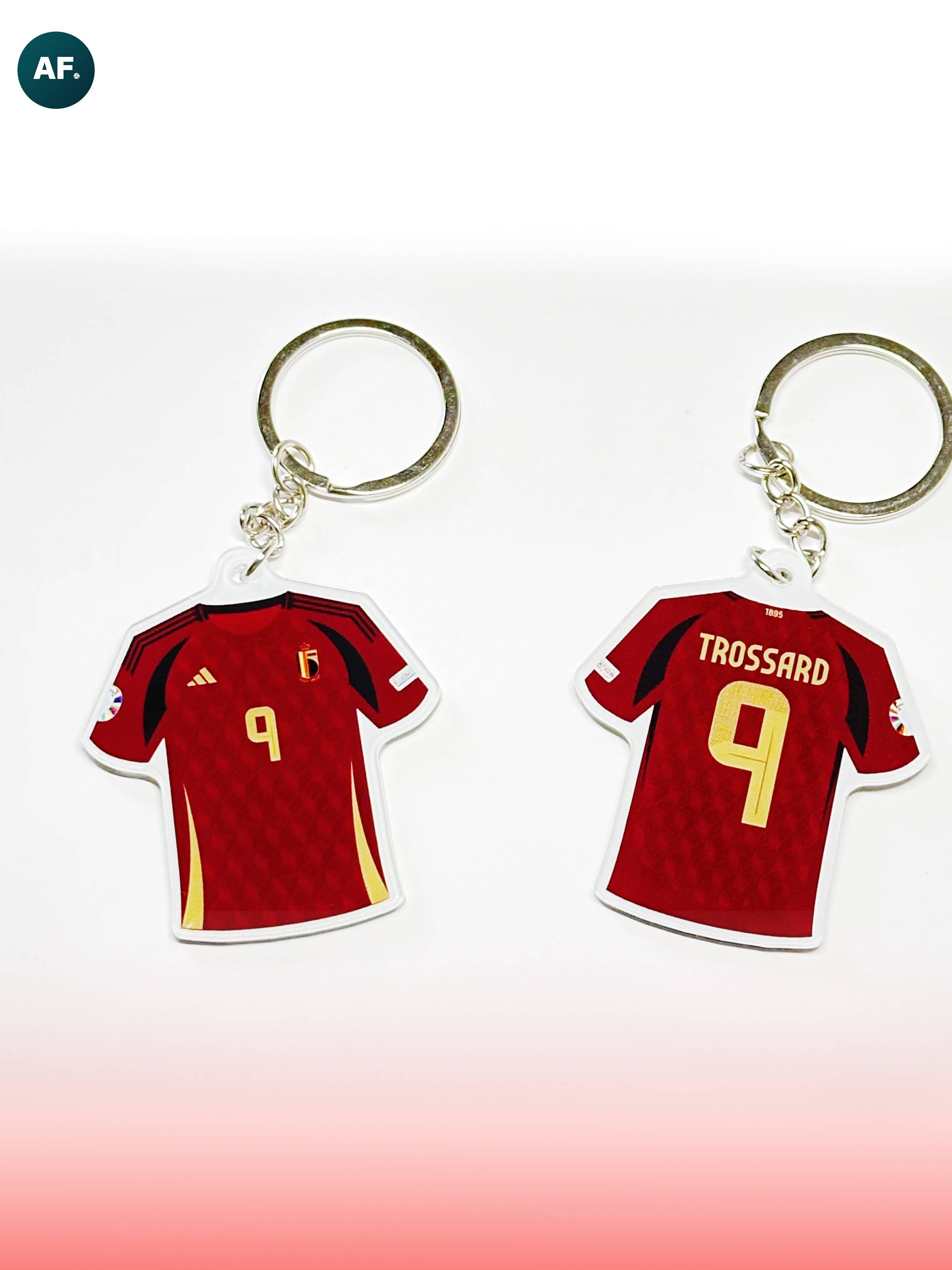 2024 European Cup keychain pendant, Germany, England, England, England, HD football surrounding jerseys