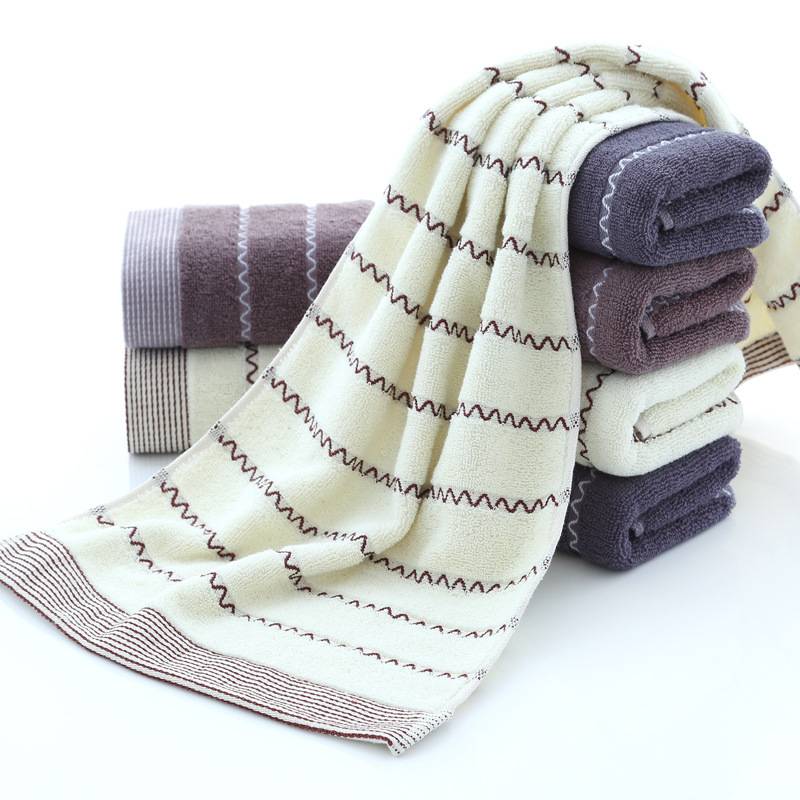 Samsung Water Pattern Towel Pure Cotton Show Wash, Wash Face, Shooting, Home Couple Adult Thicked Facial Scarf