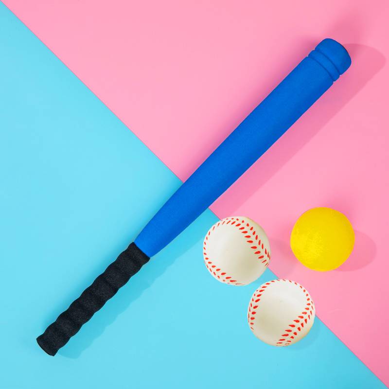 Blue (one ball, one stick)+2 software baseball