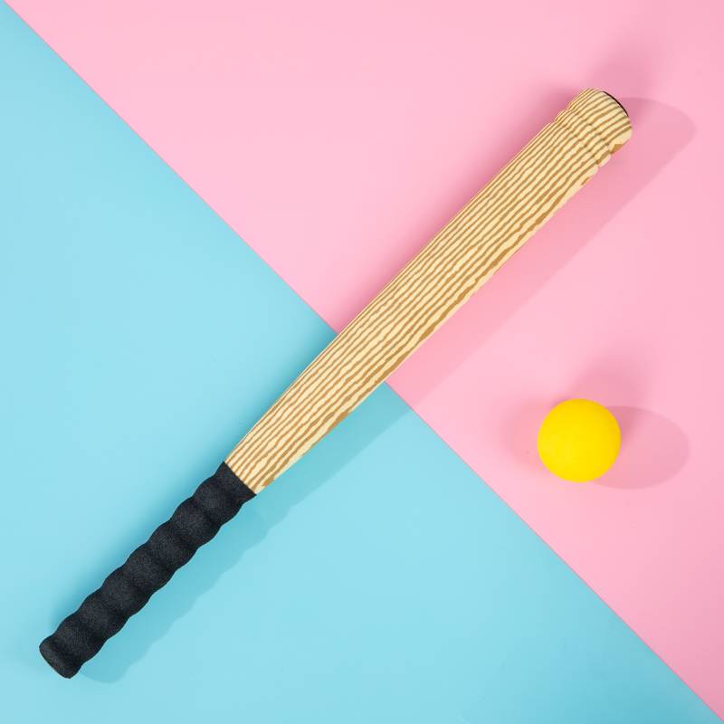 Wood grain color (one ball, one stick)