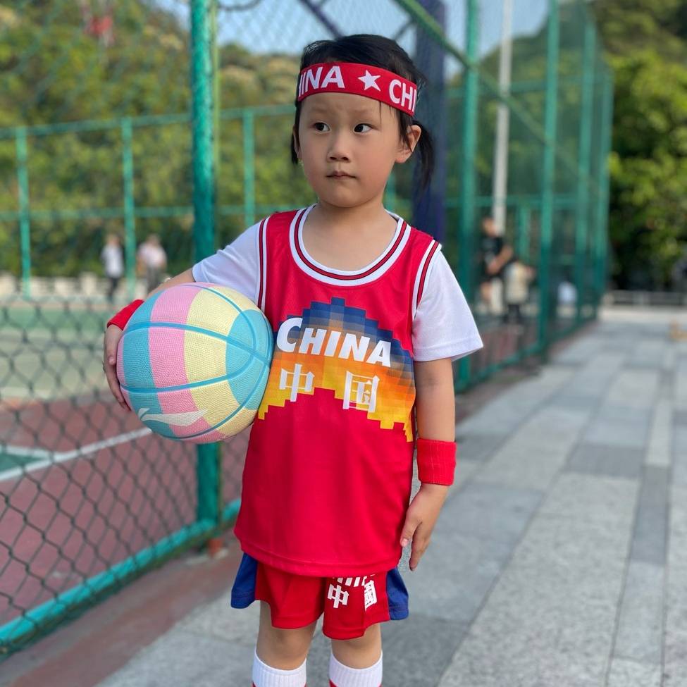 Basketball headscarf wrist care, socks, kindergarten performances, sweat -absorbing wrists, sports heads with 4 pieces of men and girls