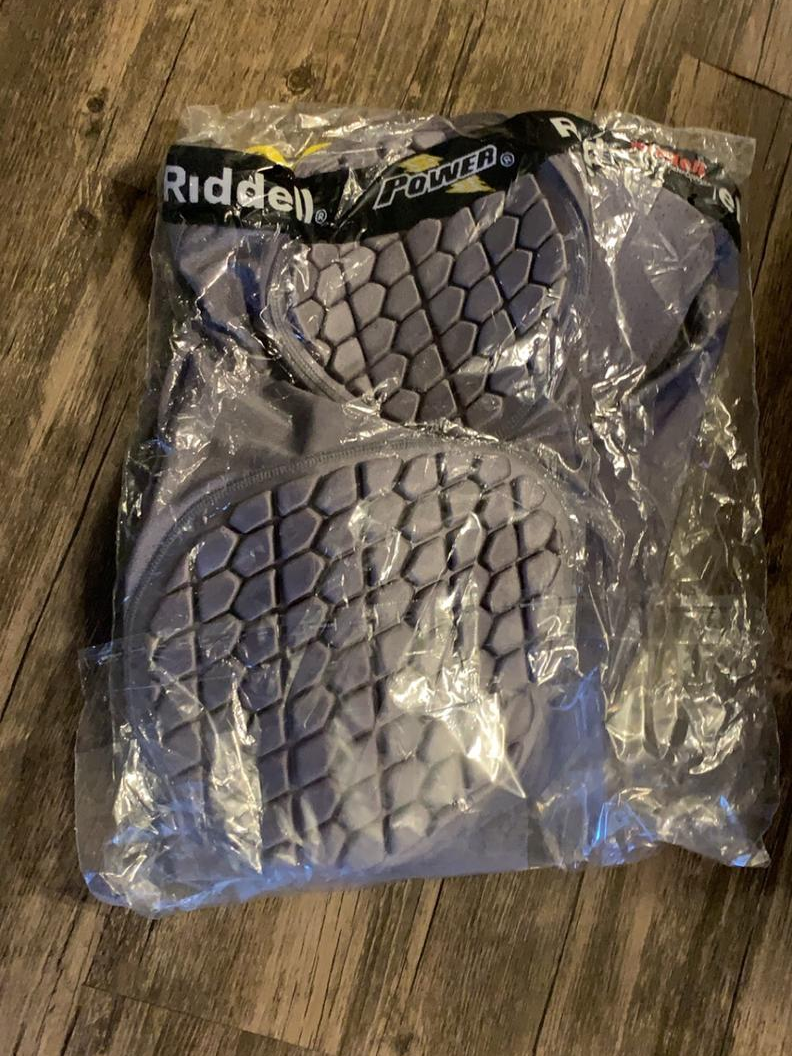 American rugby anti -collision clothing Riddell Power BK Padded imported 5 board anti -collision shirt shorts
