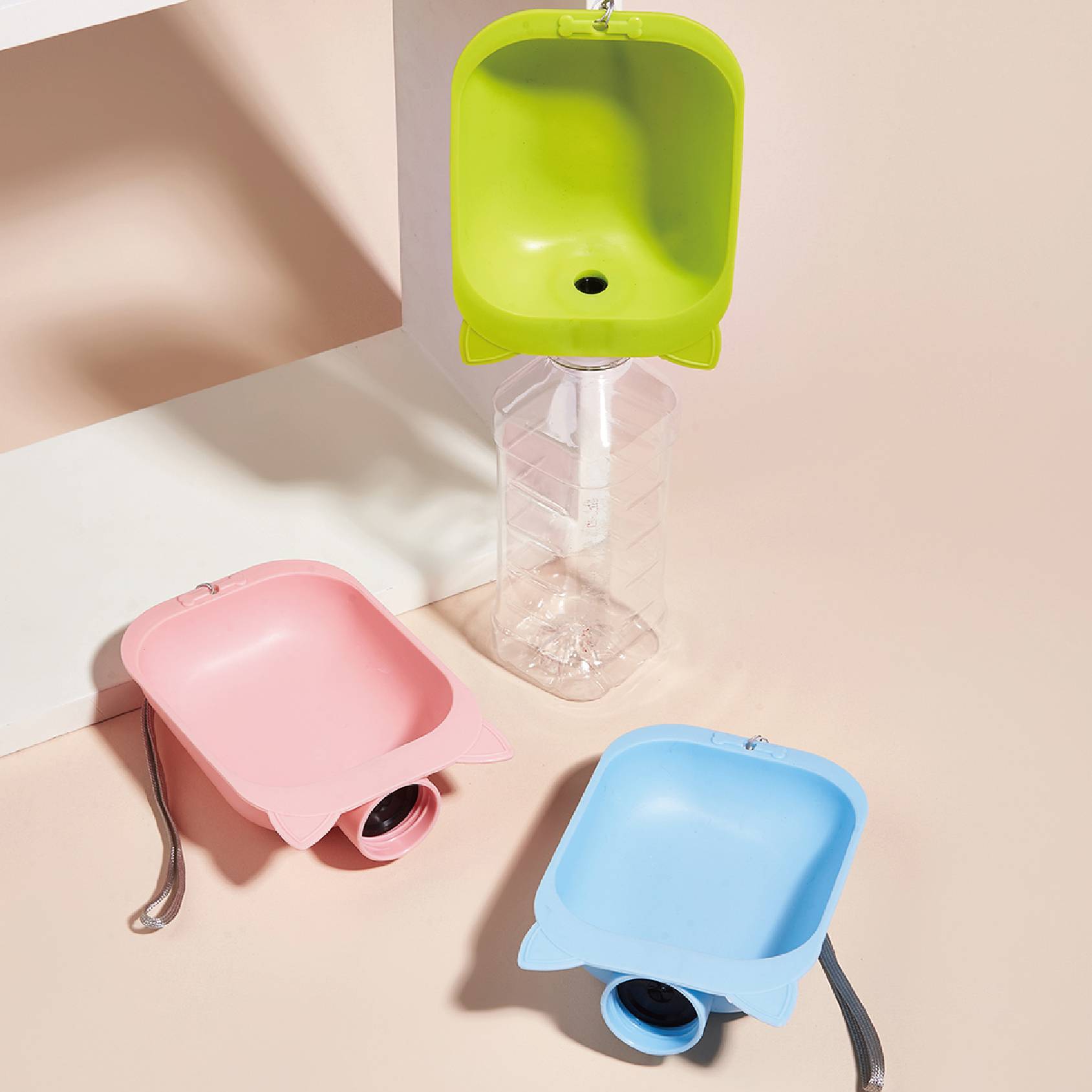One random color of the water dispenser