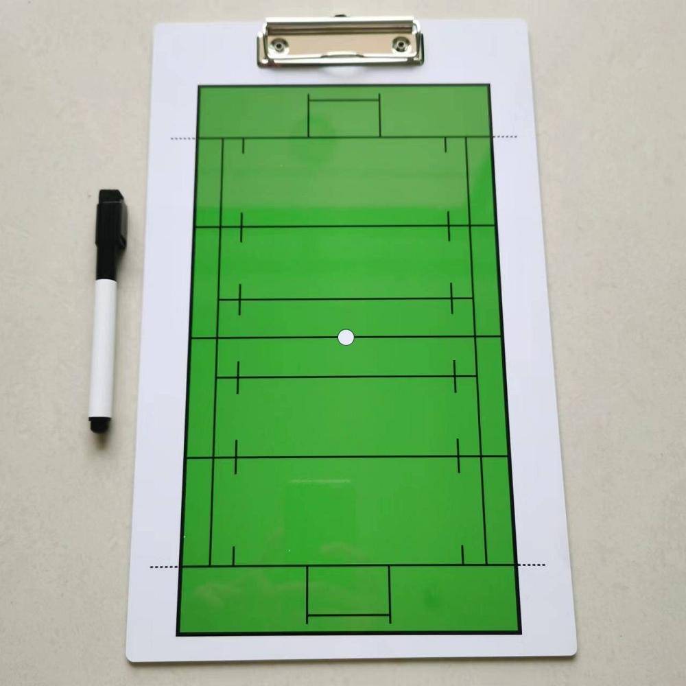 British rugby tactical board two coach referee competition training can be wiped with water with water