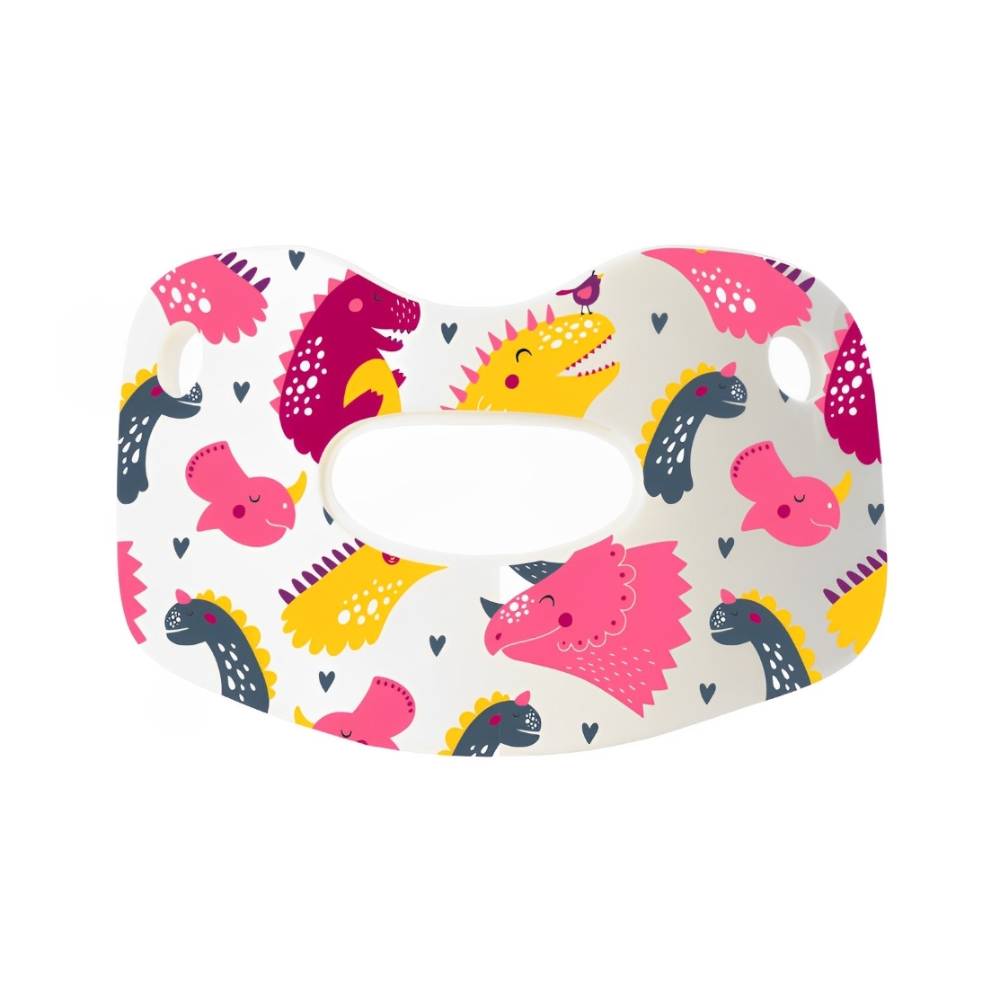 Animal white lip-protective adult braces-spot