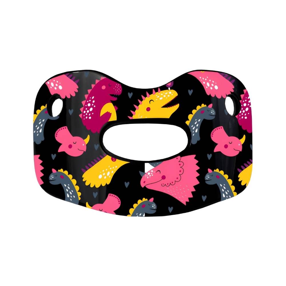 Animal black lip adult braces-spot