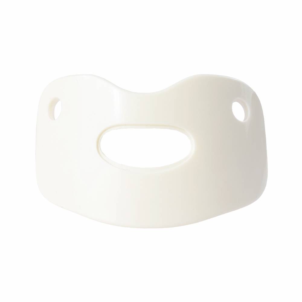 White lip care adult braces-spot