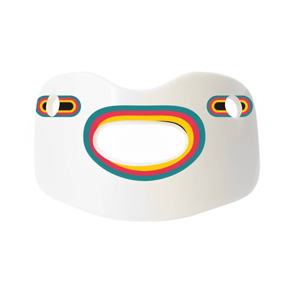 Mask white lip protection adult braces-spot